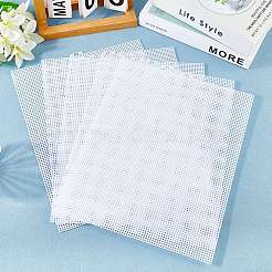 Прямоугольные листы холста из пластиковой сетки&nbsp;DIY-WH20066-006B