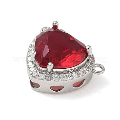Pendentifs en laiton zircon cubique pavé&nbsp;KK-CBA74BF-01P-01