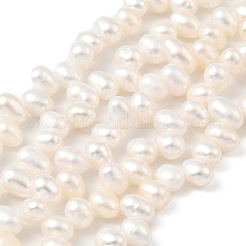 Нити из натурального культивированного пресноводного жемчуга PEAR-I007-04B-01A