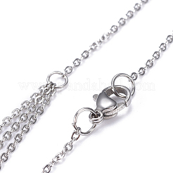 Ensembles de colliers et boucles d'oreilles en acier inoxydable 304&nbsp;SJEW-O099-M