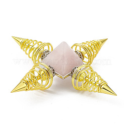 Золотой латунный генератор духовной энергии DJEW-P003-01G