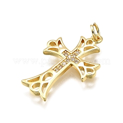 Латунные микро проложить кубического циркония подвески KK-Z100-31G