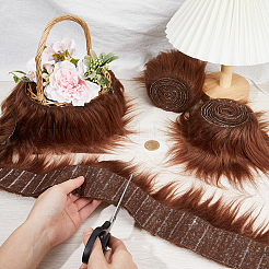 Костюм бороды гнома из искусственной шерсти OCOR-WH0078-101C