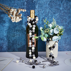 Наборы для самостоятельного изготовления украшений из деревянных бусин&nbsp;DIY-PH0002-50