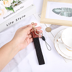 1 шт. нейлоновый эластичный ремешок для ключей&nbsp;KEYC-CL0001-38B