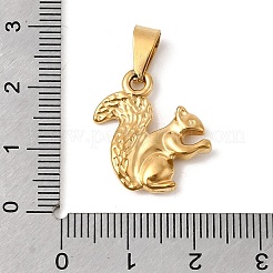 Подвески из нержавеющей стали 304 с животной тематикой&nbsp;STAS-B167-27D-G