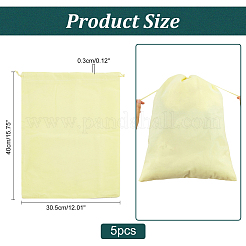 Прямоугольные бархатные мешочки на шнурке&nbsp;TP-WH0009-05C