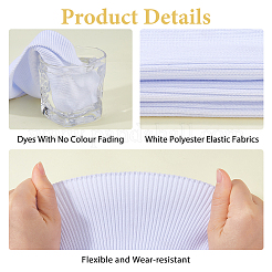 Tessuti elastici in poliestere&nbsp;DIY-WH0622-517B