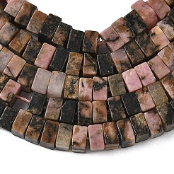 Природные родонит бисер нитей G-A280-C11-01