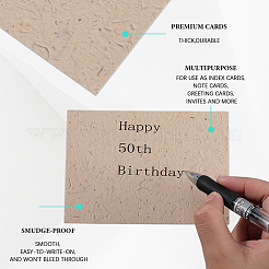 Поздравительная открытка из экологически чистой бумаги DIY-WH20002-619A-12