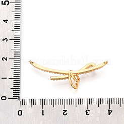 Латунные микро проложить кубического циркония подвески&nbsp;KK-N263-33G