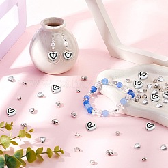 Сплав бусины сердце FIND-SP0002-19A