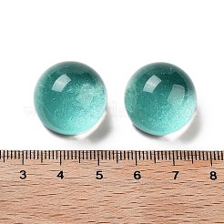 Cabochons décodés en résine translucide&nbsp;CRES-M001-08A-02