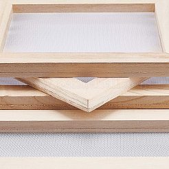 Fabrication de papier en bois&nbsp;DIY-WH0171-49E