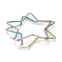 Серьги-кольца из нержавеющей стали 304 STAS-D171-06A-M