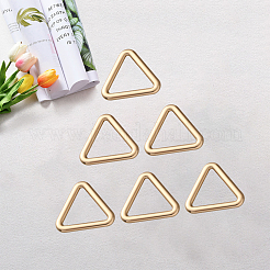 20 шт. треугольные сплавные соединительные кольца&nbsp;FIND-CY0001-17G