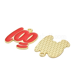 Подвески из эмали и сплава&nbsp;ENAM-G229-13G