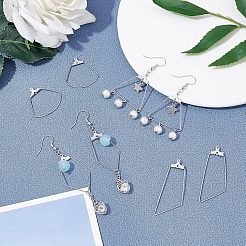 48 шт. 4 стиля подвески из нержавеющей стали 304 STAS-UN0022-08P