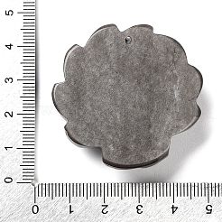 Подвески из натурального серебристого обсидиана&nbsp;G-G098-02A