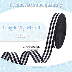 25 ярд полиэстеровых полосатых лент&nbsp;OCOR-GO0001-29B