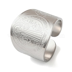 201 манжетное кольцо из нержавеющей стали&nbsp;LS-RJEW-F190-01P