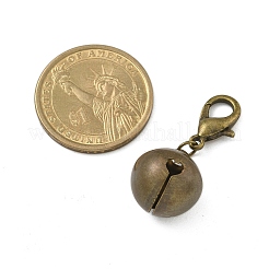 Подвесные украшения из латунного колокольчика HJEW-JM02456