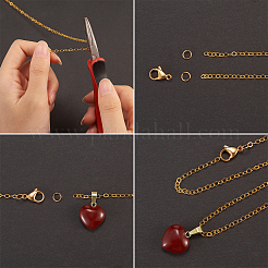 Латунные плоские овальные кабельные цепи CHC-CJ0001-12A