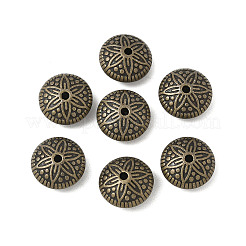 Сплавочные овальные бусины тибетского стиля  FIND-F012-08AB