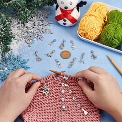 DIY Weihnachtsstrickwerkzeug-Sets&nbsp;HJEW-BC00022