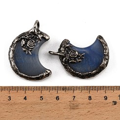 Anhänger aus natürlichem blauem Aventurin (gefärbt und erhitzt)&nbsp;G-H359-05AS-06