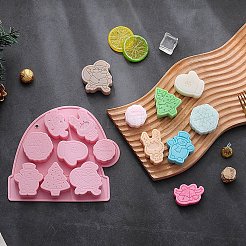 Diy рождественская тема пищевая силиконовая форма DIY-CJC0009-04