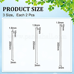 6 шт. 3 вида швейных стальных игл&nbsp;FIND-WR0012-51