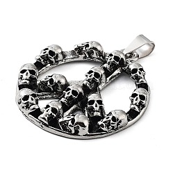 Сплавочные подвески тибетского стиля&nbsp;TIBE-L012-040AS-03