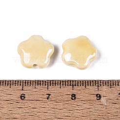 Perles en porcelaine manuelles&nbsp;PORC-N007-20-B01-A02