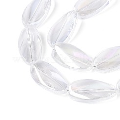 Гальванизируйте прозрачное стекло бисер нитей&nbsp;EGLA-N055-02A