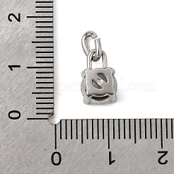 Подвески из нержавеющей стали 304 с тематикой Birthdaystone&nbsp;STAS-B128-60P-04