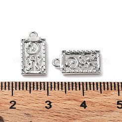Estante de placas micro latón allanan colgantes de circonio cúbico&nbsp;KK-K333-91P
