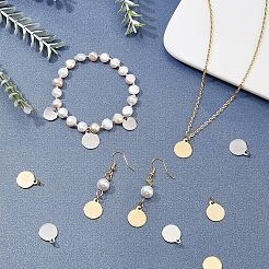 40 шт. 2-цветное ионное покрытие (IP) из нержавеющей стали 304&nbsp;STAS-FH0001-53