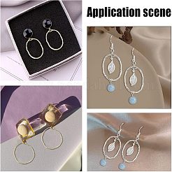 64 шт. 2 стиля сплава подвески с открытой задней панелью PALLOY-CA0002-30