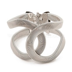 Железные браслеты-манжеты для женщин BJEW-L629-13P