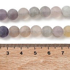 Natürlichen Fluorit Perlen Stränge&nbsp;G-K292-01