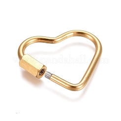 Ионное покрытие (ip) 304 нержавеющая сталь винтовой карабин замок подвески STAS-K195-02G