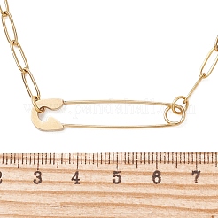 Colgante de imperdible de acero inoxidable 201&nbsp;NJEW-JN06283-01