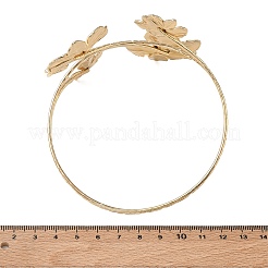 Bracelets manchettes ouverts en acier inoxydable 304 pour femmes&nbsp;SA-CBA2C9D-06B