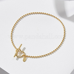 925 серебряный браслет на ногу AJEW-Z029-06G