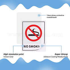 Самоклеящиеся наклейки из ПВХ STIC-WH0003-017C