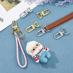 6 шт. 6 стиля поворотных застежек из цинкового сплава FIND-HY0003-15