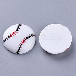 Cabochon in resina a tema sportivo&nbsp;CRES-N021-05B