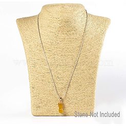 Изысканные ожерелья из латунной змеиной цепи&nbsp;LS-NJEW-PH0002-20