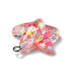 Прозрачные смоляные подвески RESI-D055-086P